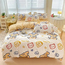 GobekUsa Cotton Printed Bedding Set: Cozy, Breathable, All Seasons Comforter Set