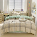 GobekUsa Cotton Printed Bedding Set: Cozy, Breathable, All Seasons Comforter Set