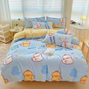 GobekUsa Cotton Printed Bedding Set: Cozy, Breathable, All Seasons Comforter Set