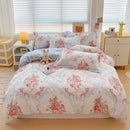 GobekUsa Cotton Printed Bedding Set: Cozy, Breathable, All Seasons Comforter Set