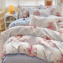 GobekUsa Cotton Printed Bedding Set: Cozy, Breathable, All Seasons Comforter Set
