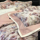 GobekUsa 100S Egyptian Cotton Print Bedding Set for Queen King Ru Size