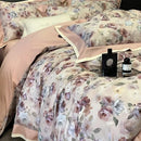 GobekUsa 100S Egyptian Cotton Print Bedding Set for Queen King Ru Size