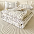 GobekUsa Cartoon Small Fresh Washed Cotton Bed Sheets Bedspread
