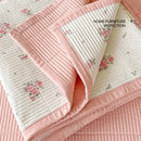 GobekUsa Cartoon Small Fresh Washed Cotton Bed Sheets Bedspread