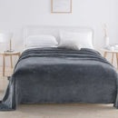 GobekUsa Coral Fleece Flannel Flower Printed Blanket for Single/Queen/King Beds