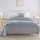 GobekUsa Coral Fleece Flannel Flower Printed Blanket for Single/Queen/King Beds