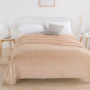 GobekUsa Coral Fleece Flannel Flower Printed Blanket for Single/Queen/King Beds