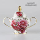 GobekUsa Bone China Tea Set: Cup, Saucer, Mug, Sugar Pot, Jug, Teapot