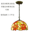 GobekUsa Baroque Tiffany Pendant Light Stained Glass Chandelier for Home Dining Room E27