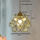 GobekUsa Glass Copper LED Pendant & Luxury Hanging Light Fixture