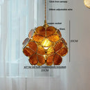 GobekUsa Glass Copper LED Pendant & Luxury Hanging Light Fixture
