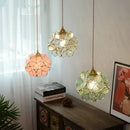 GobekUsa Glass Copper LED Pendant & Luxury Hanging Light Fixture