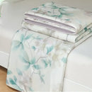 GobekUsa Knitted Cotton Print Summer Quilt, Silk Soft Blanket