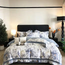 GobekUsa Egyptian Cotton Bedding Set: King Queen Europe Sheet Duvet Cover Pillowcase