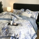 GobekUsa Egyptian Cotton Bedding Set: King Queen Europe Sheet Duvet Cover Pillowcase