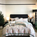 GobekUsa Egyptian Cotton Bedding Set: King Queen Europe Sheet Duvet Cover Pillowcase