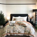 GobekUsa Egyptian Cotton Bedding Set: King Queen Europe Sheet Duvet Cover Pillowcase