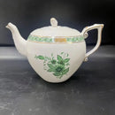 GobekUsa Green Plant Patterns Ceramic Tea Cup Set with Spoon and Plate - Perfect for English Afternoon Tea Time