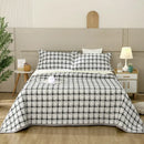 GobekUsa Cotton Double Bedspread Set with Floral Design for Healthy Home Bed Decor