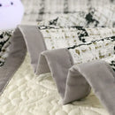 GobekUsa Cotton Double Bedspread Set with Floral Design for Healthy Home Bed Decor