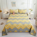 GobekUsa Cotton Double Bedspread Set with Floral Design for Healthy Home Bed Decor
