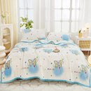 GobekUsa Cozy Flannel Plush Blanket - All Seasons Sofa Cover & Bed Sheet for Queen Double