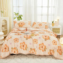 GobekUsa Cozy Flannel Plush Blanket - All Seasons Sofa Cover & Bed Sheet for Queen Double