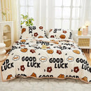 GobekUsa Cozy Flannel Plush Blanket - All Seasons Sofa Cover & Bed Sheet for Queen Double