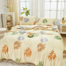 GobekUsa Cozy Flannel Plush Blanket - All Seasons Sofa Cover & Bed Sheet for Queen Double