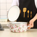 GobekUsa Enamel Ceramics Soup Saucepan - Thick Gas Cookers Daily Cooking Utensils