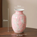 GobekUsa Blue & White Porcelain Vase Pot for Stylish Room Aesthetic Decor & Flowers