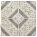 Florentine Glazed Terracotta Tiles 8x8
