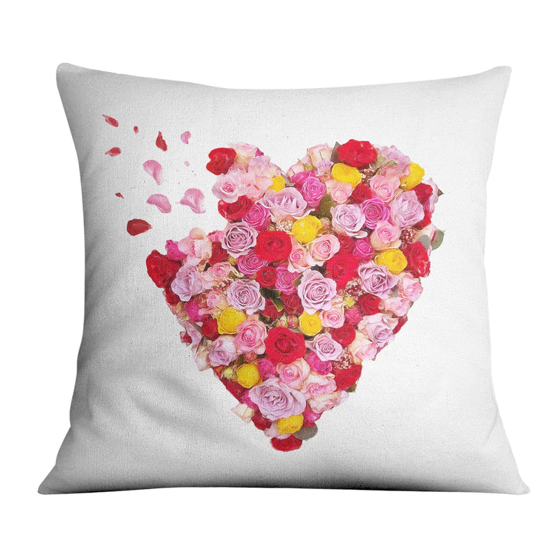 Flower Hearts Cushion