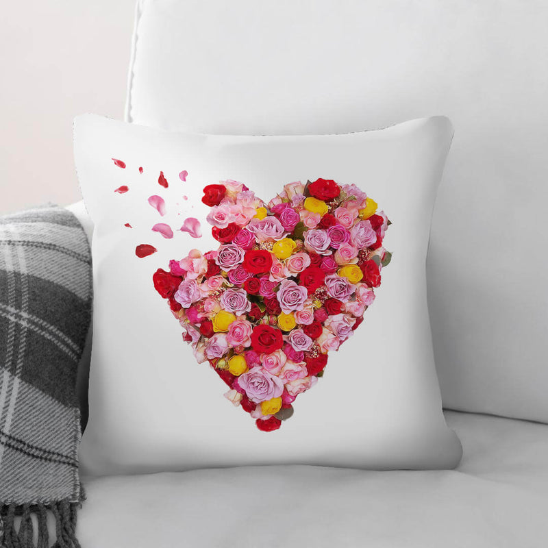 Flower Hearts Cushion