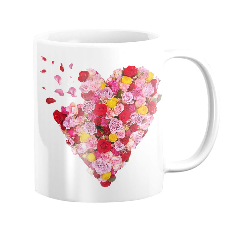 Flower Hearts Mug