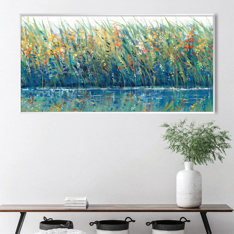 Flower in the Breeze Canvas