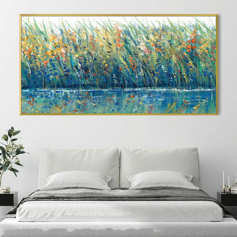 Flower in the Breeze Canvas