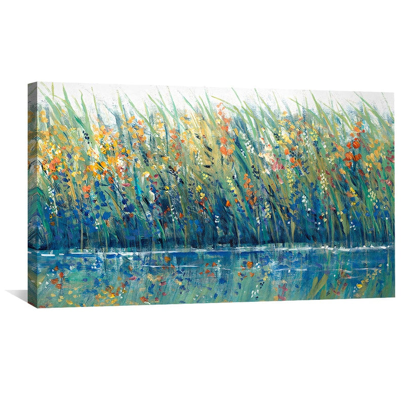 Flower in the Breeze Canvas