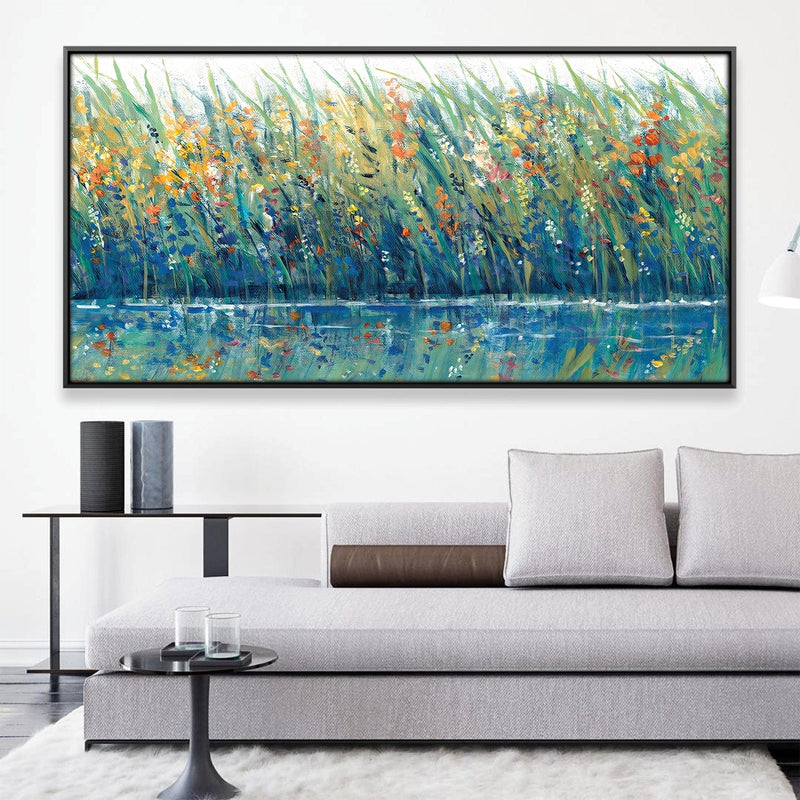 Flower in the Breeze Canvas