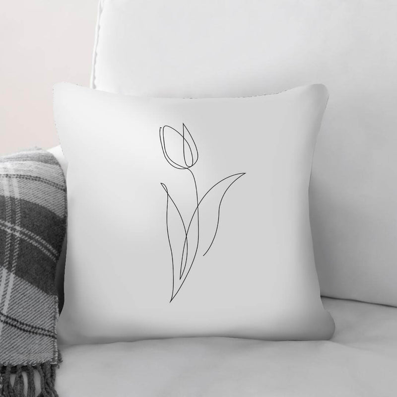 Flower Lines A Cushion