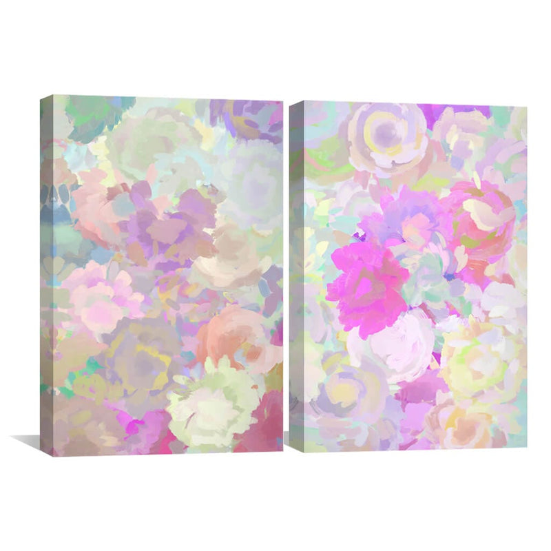 Flower Motif Canvas