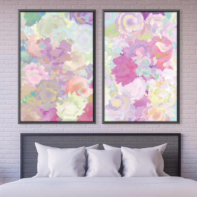 Flower Motif Canvas