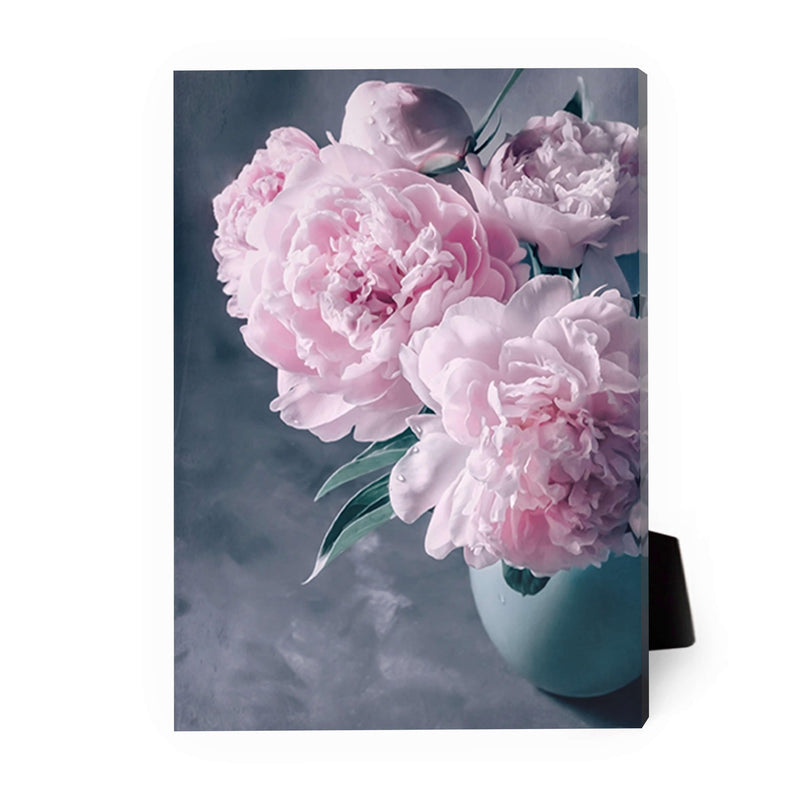 Flower Vase Desktop Canvas