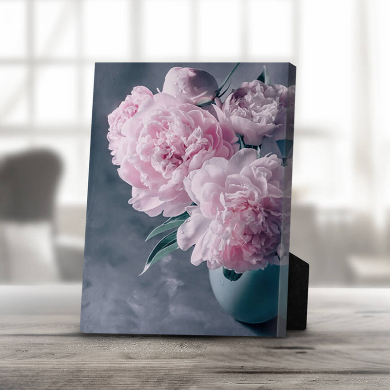 Flower Vase Desktop Canvas