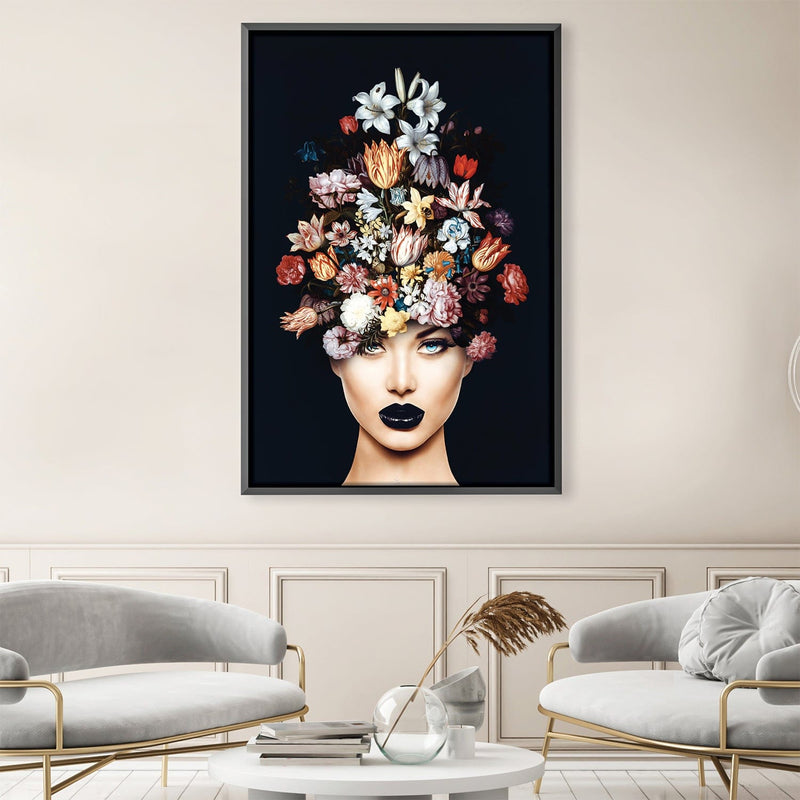 Flower Woman 2 Canvas