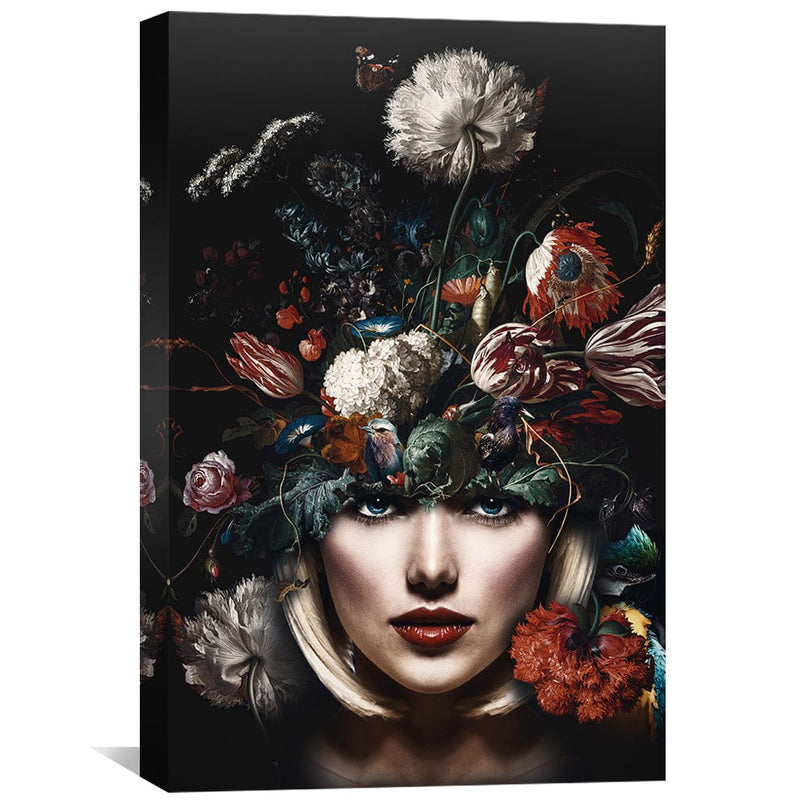 Flower Woman 3 Canvas