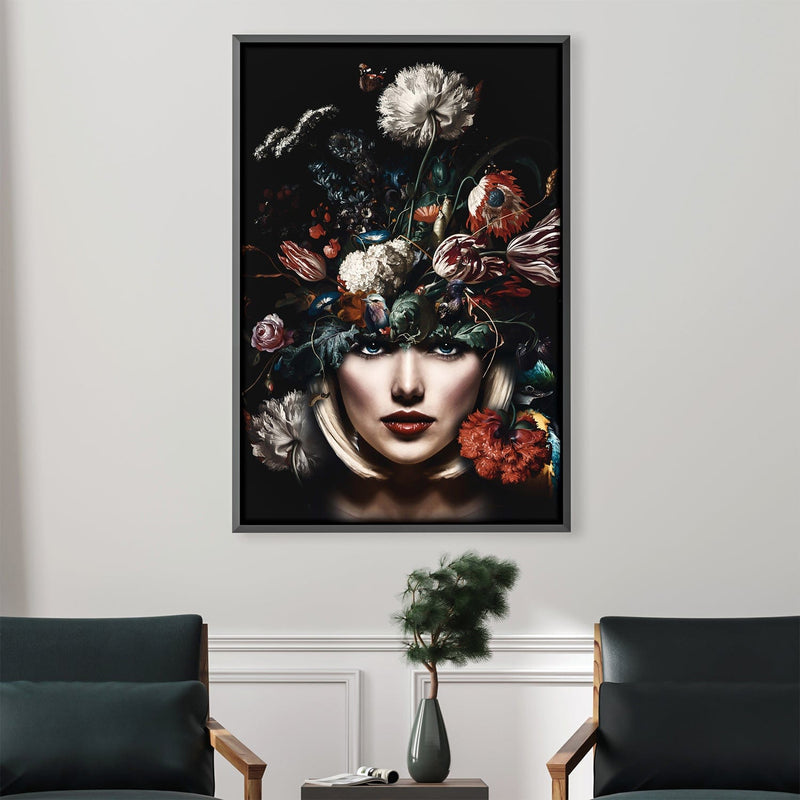 Flower Woman 3 Canvas