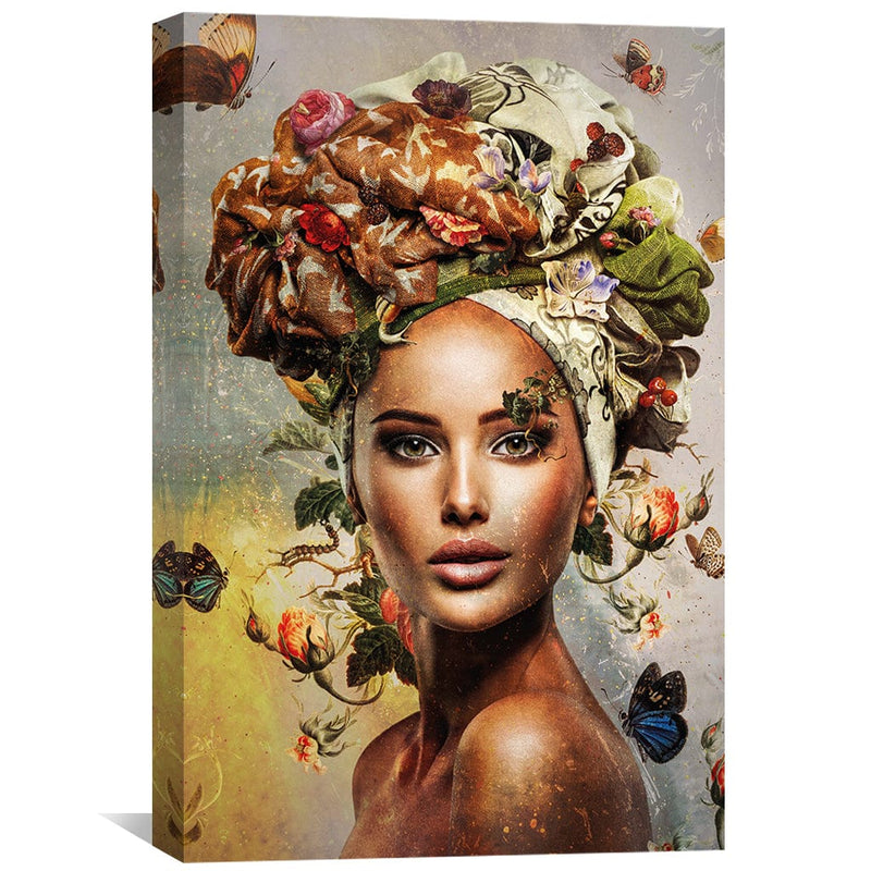 Flower Woman 5 Canvas