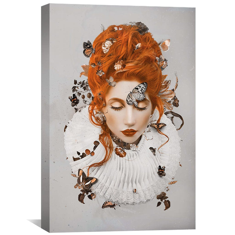 Flower Woman 7 Canvas